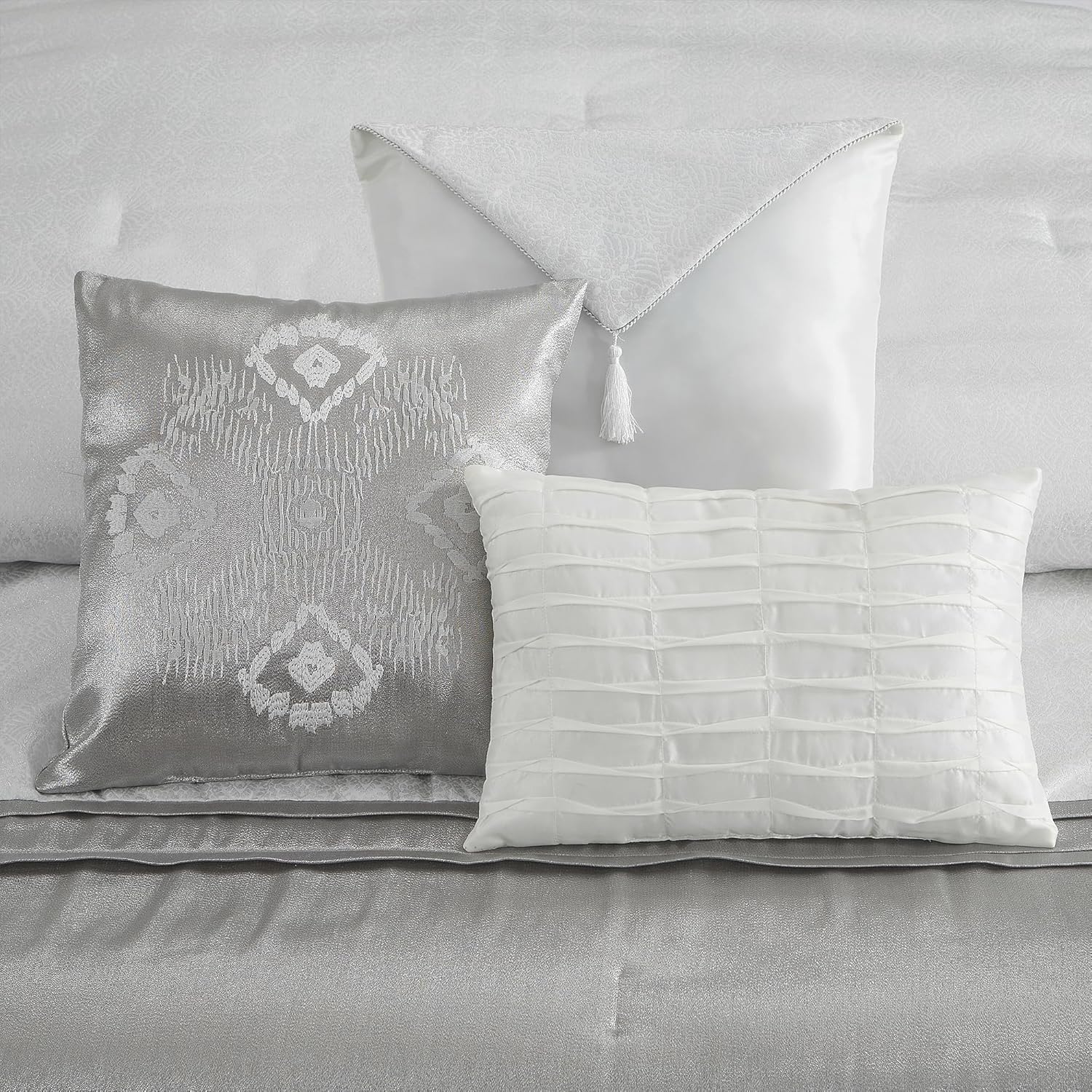 LANCO 7 Piece California King Comforter Set