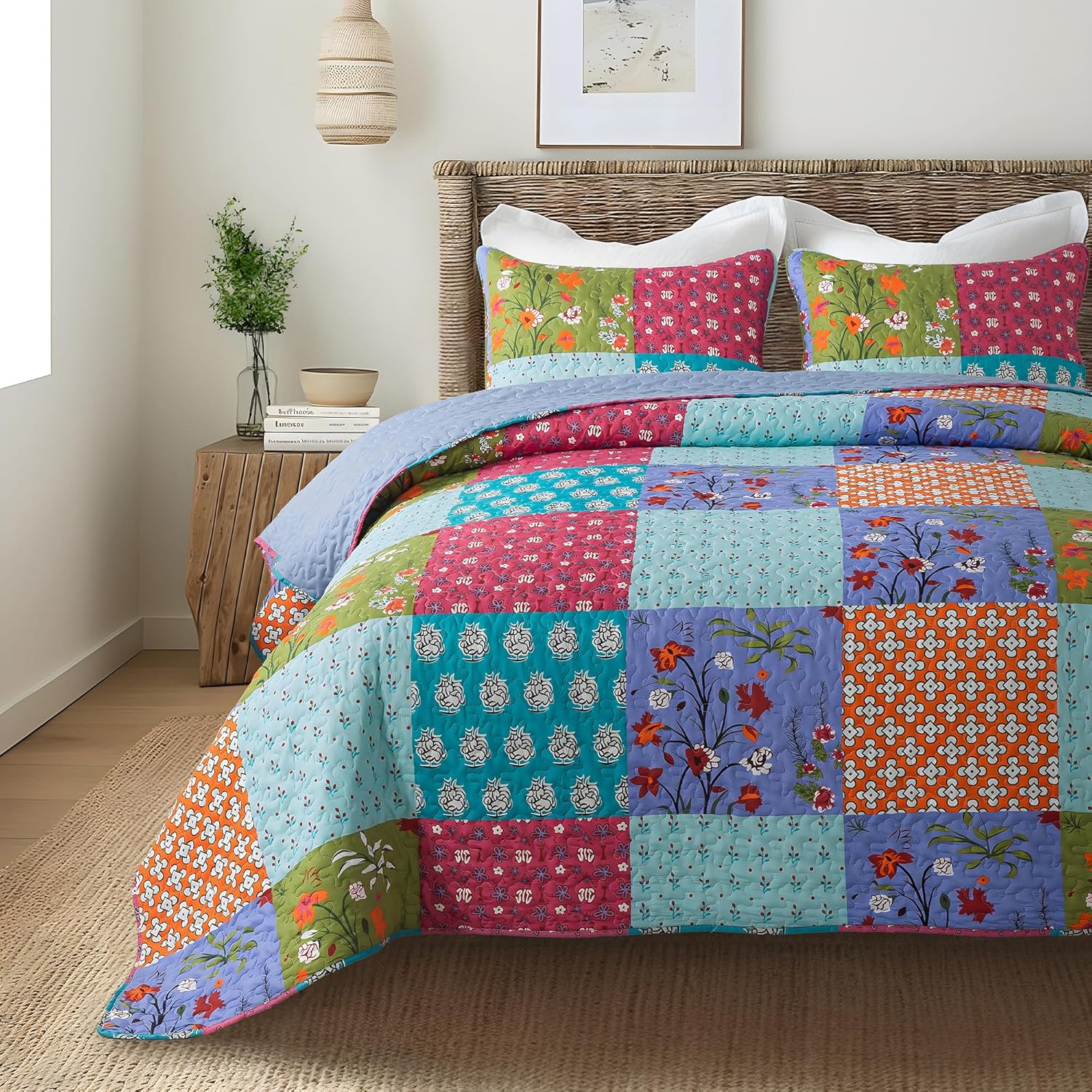SLPR All is Bright Quilt Set King Size