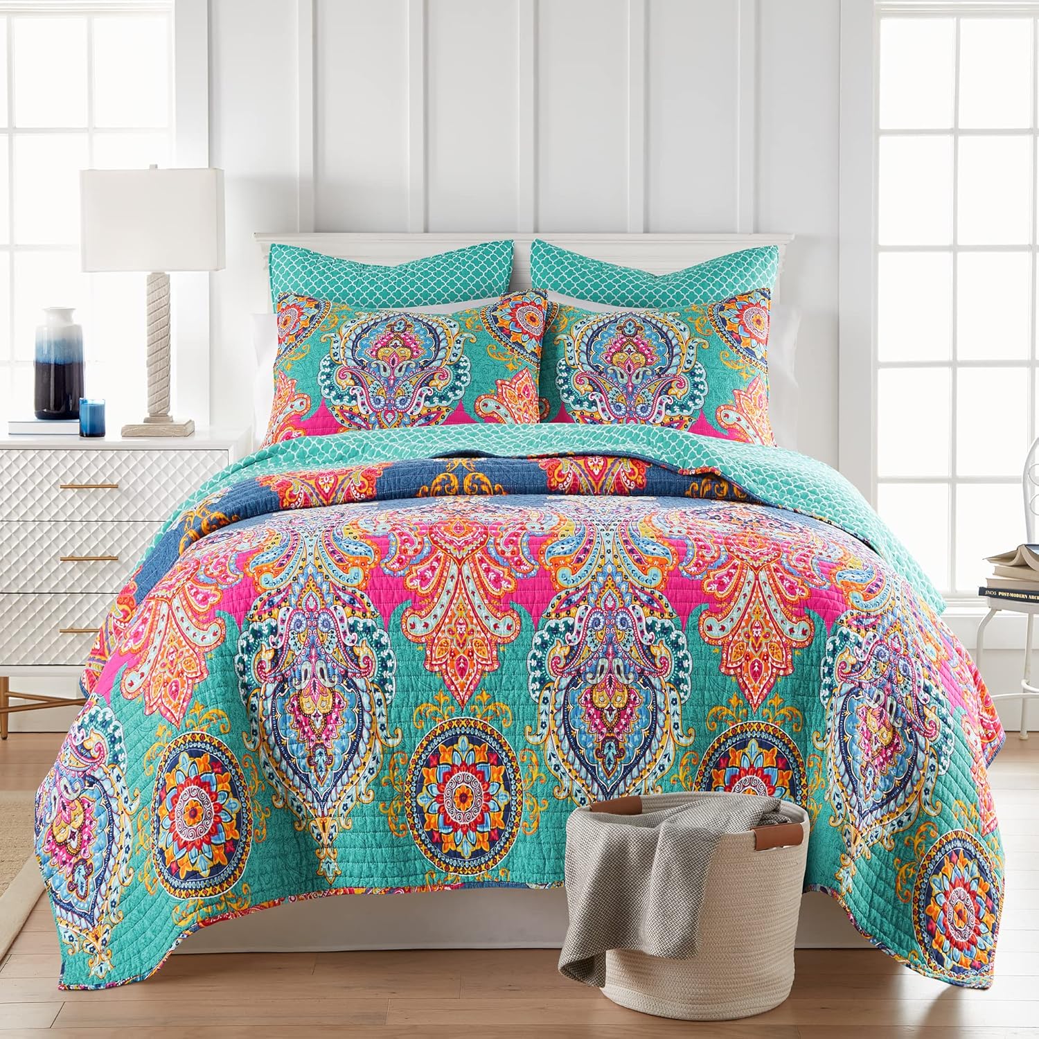 Levtex Home Fantasia Quilt Set - King Size