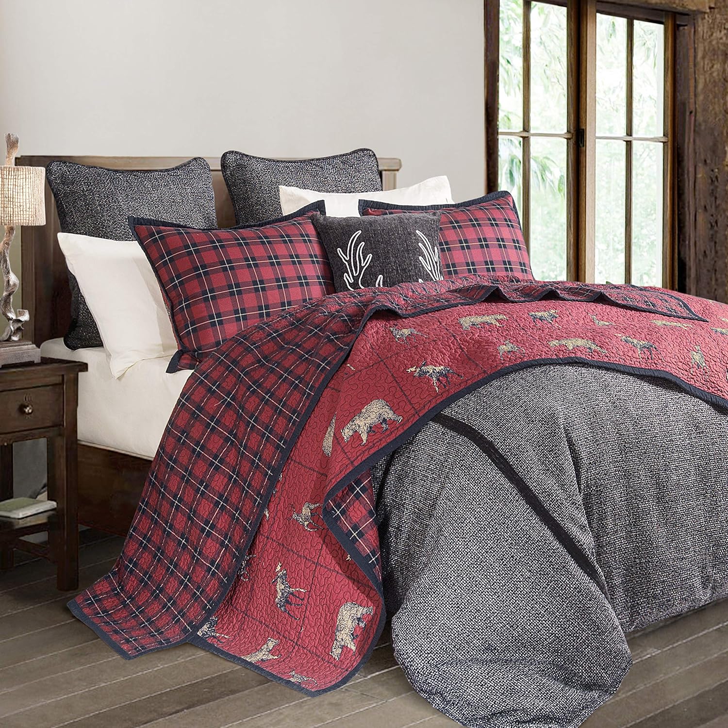 HiEnd Accents Hamilton 4 Piece Comforter Set