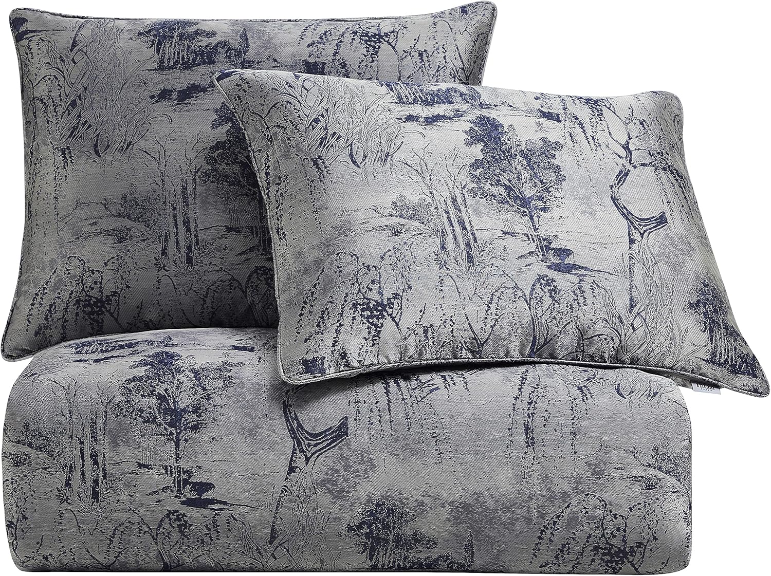 HiEnd Accents Pastoral Jacquard 3 Piece Comforter Set