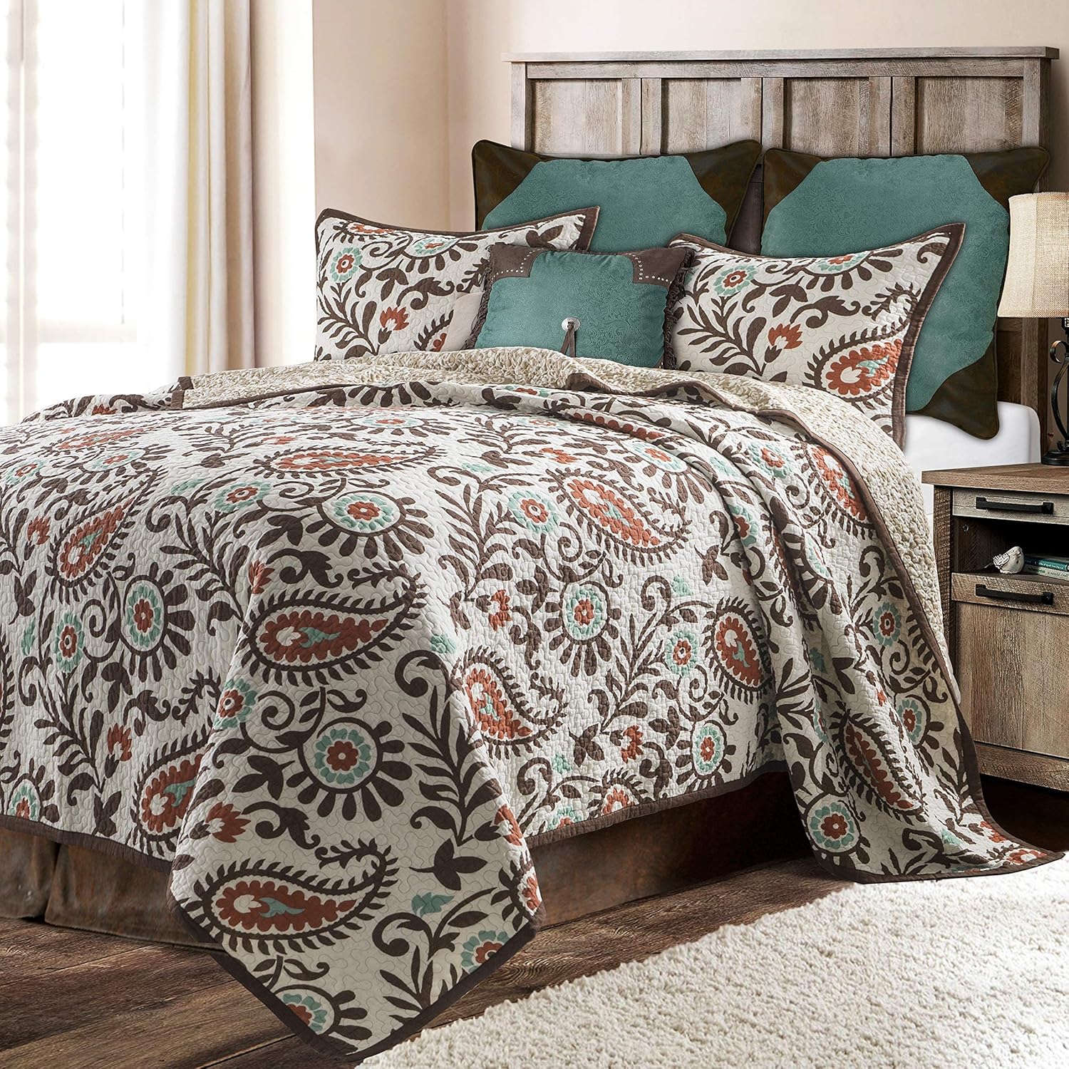 Paseo Road Rebecca 3 Piece Quilt Set Super King 1